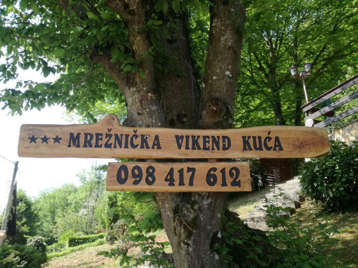 Holiday Home Mreznica Gornji Zvečaj Kültér fotó